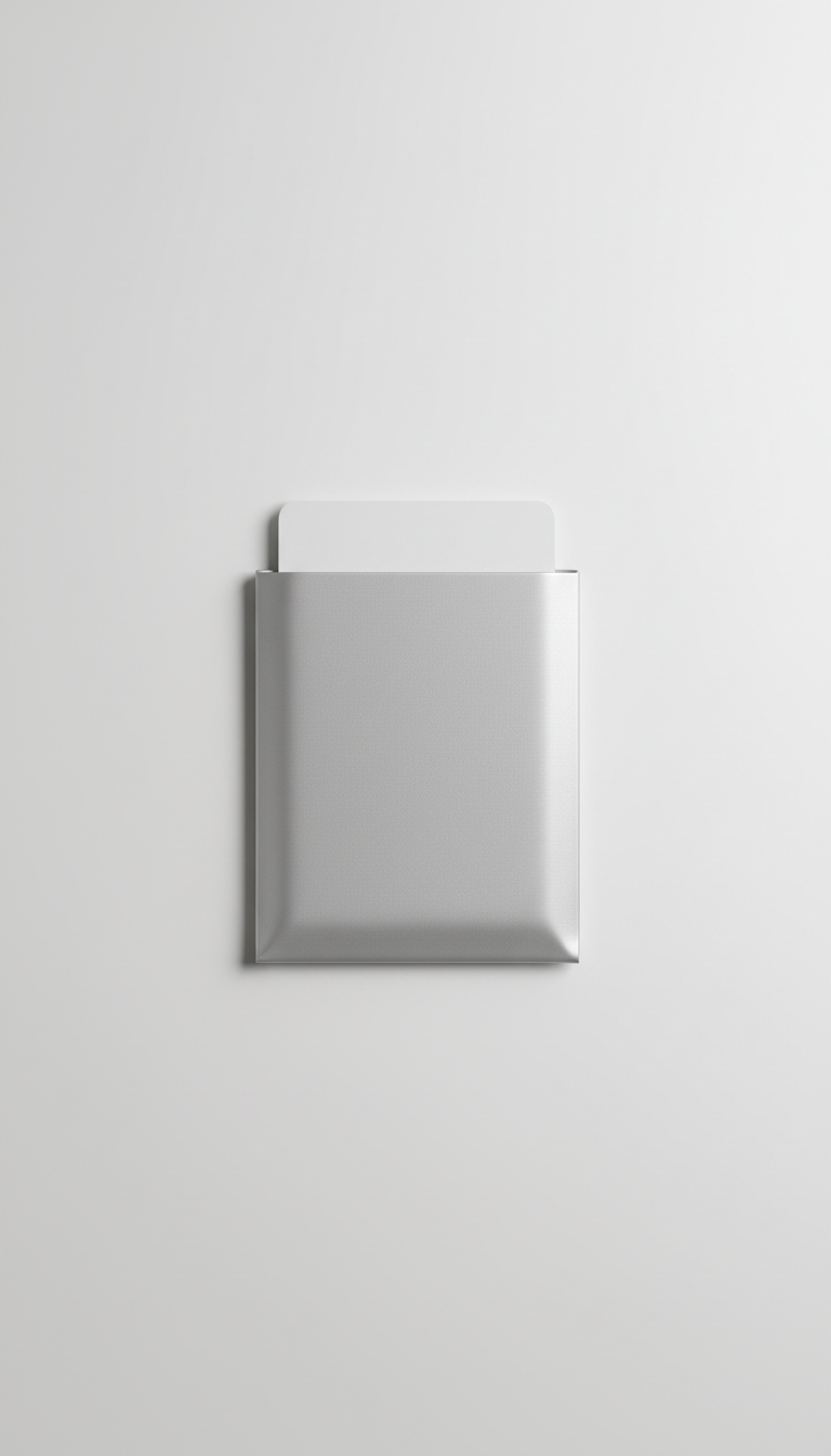 Mobile Key Card in Platinum Mist Sleeve